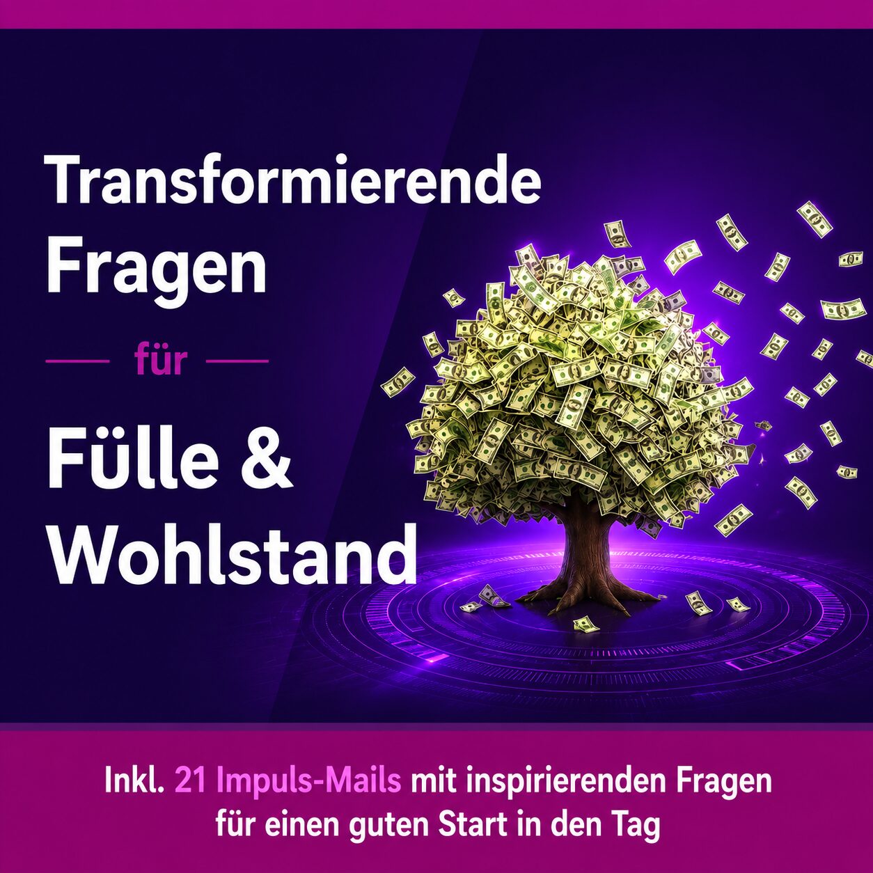 Transformierende Fragen für Fülle und Wohlstand